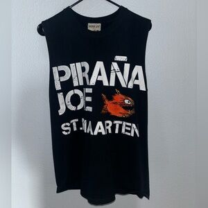 Piranha Joe Cutoff T-shirt